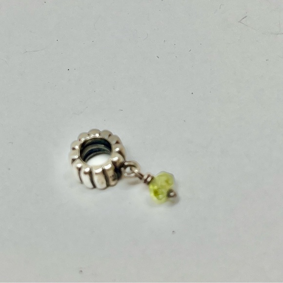 Retired Authentic Pandora August Birthstone dangle charm - Picture 2 of 10